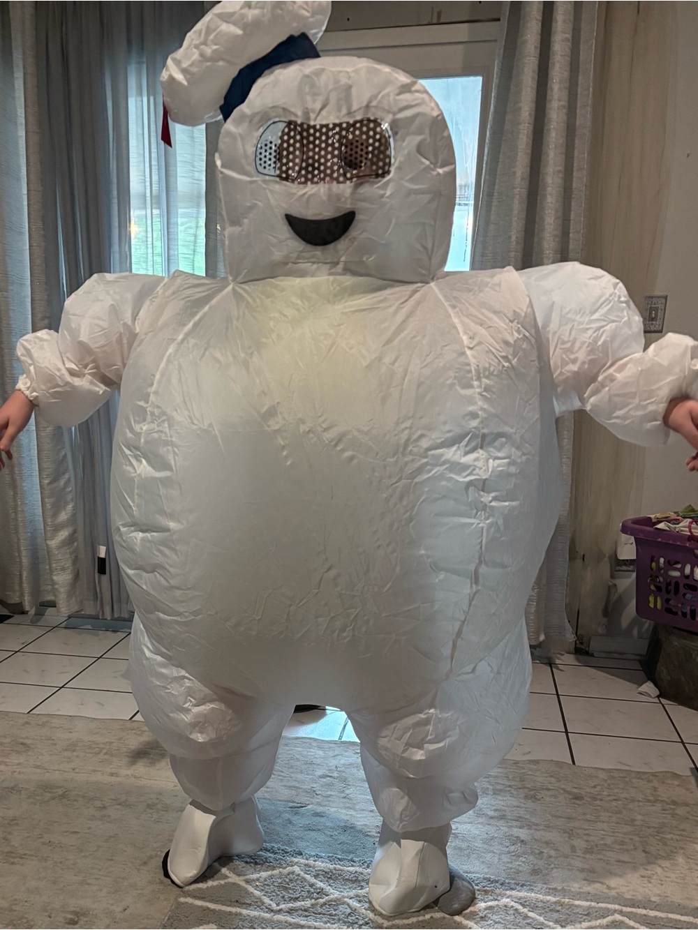 Kids Inflatable Ghostbusters Mini Puff Costume